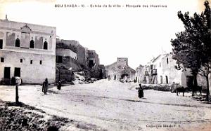 Bou-Saada - Entree Ville et Mosquee des Moamines